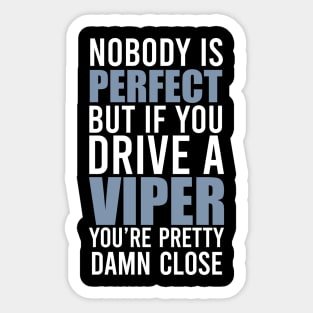 Viper Owners Sticker